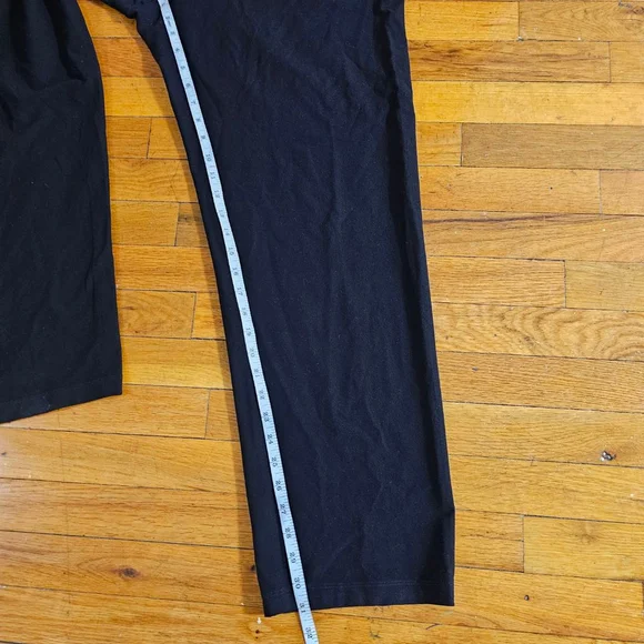 Eileen Fisher Stretch Crepe Pant Black Size Large - Picture 4 of 8